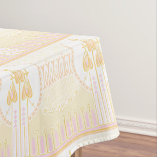 Mantel Vintage Mackintosh Inspirado Rosa Frieze Patrón