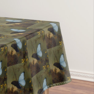 Mantel Vintage Martin Johnson Heade Blue Morpho Butterfly