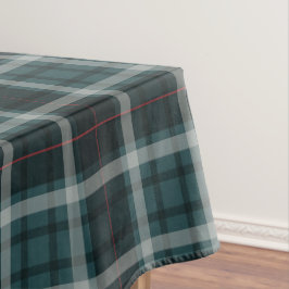 Mantel Vintage Plaid Verde azulado