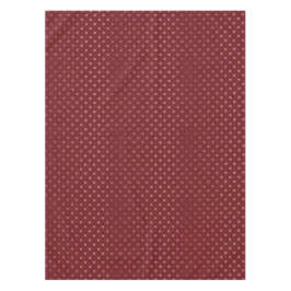 Mantel Vintage Red Holiday Gold Snowflakes