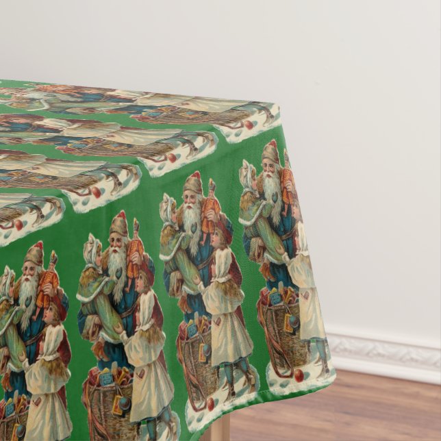 Mantel Vintage Santa (In Situ)