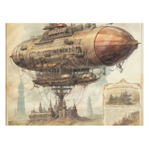 Mantel Vintage Steampunk Zeppelin (10)