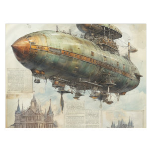 Mantel Vintage Steampunk Zeppelin (7)
