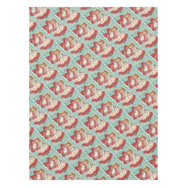 Mantel Vintage Sweetest Valentine (Anverso)