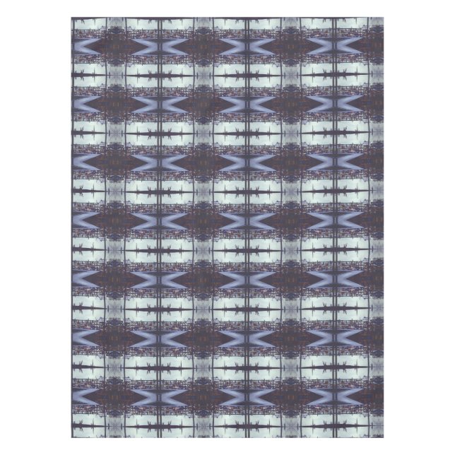 Mantel Vista de San Valentín, isla del puerto (Anverso)