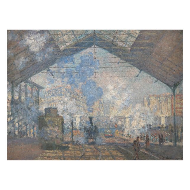 Mantel Vista exterior de la estación Claude Monet - Saint (Frente (Horizontal))
