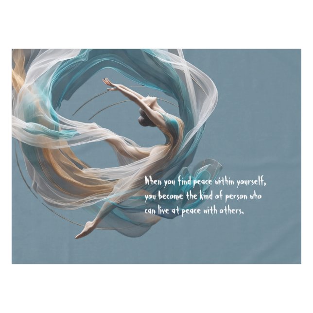 Mantel Vuelo aéreo Aire Yoga Instructor Pilates Fitness (Frente (Horizontal))