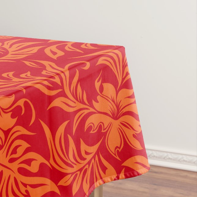 Mantel Waikiki Hibiscus Hawaiian Pareau Floral (In Situ)