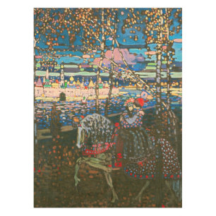 Mantel Wassily Kandinsky La Pareja Montada Arte Ruso