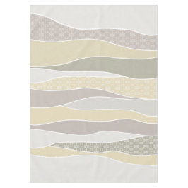 Mantel Wave curvada verde cálida rosa amarillo amarillo c