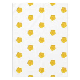 Mantel White & Black With Yellow Wildflower Photo