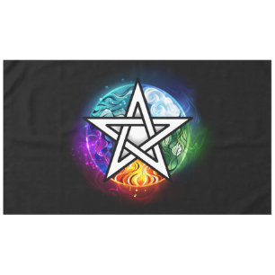 Mantel Wiccan pentagram