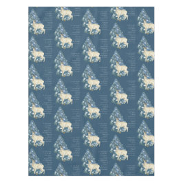 Mantel Wild Deer Footprints in Snow – Winter Nature Art