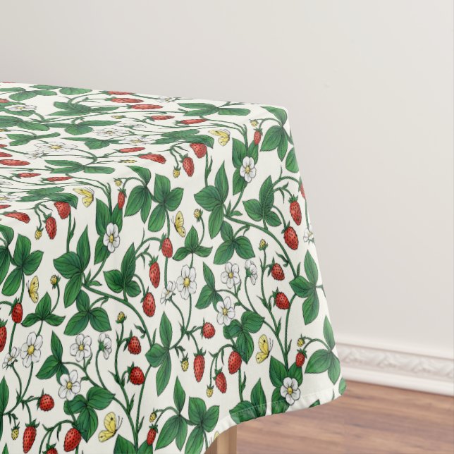 Mantel Wild strawberries red/yellow/green/off white (In Situ)
