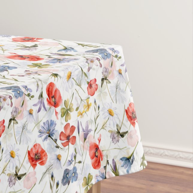 Mantel WIldflower Meadow with Poppies (In Situ)