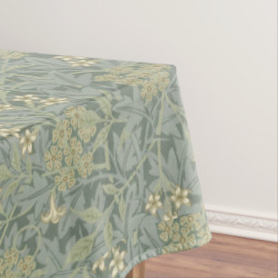 Mantel William Morris Flores Florece Verde