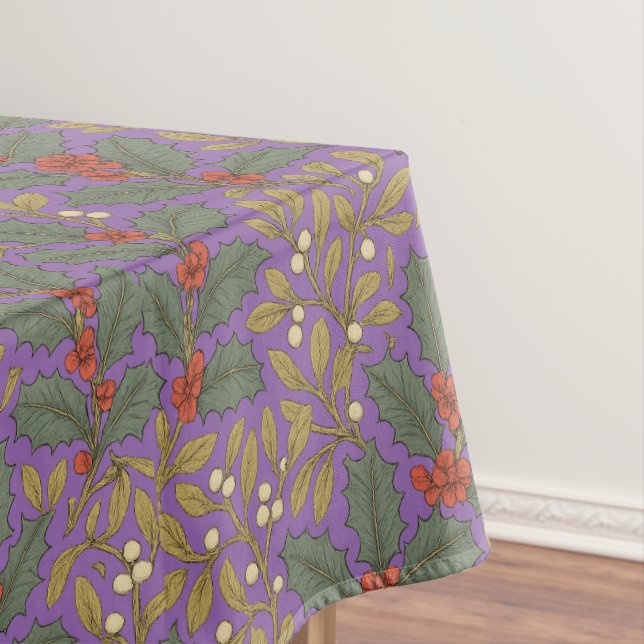 Mantel William Morris inspiró a Holly y Mistletoe (In Situ)