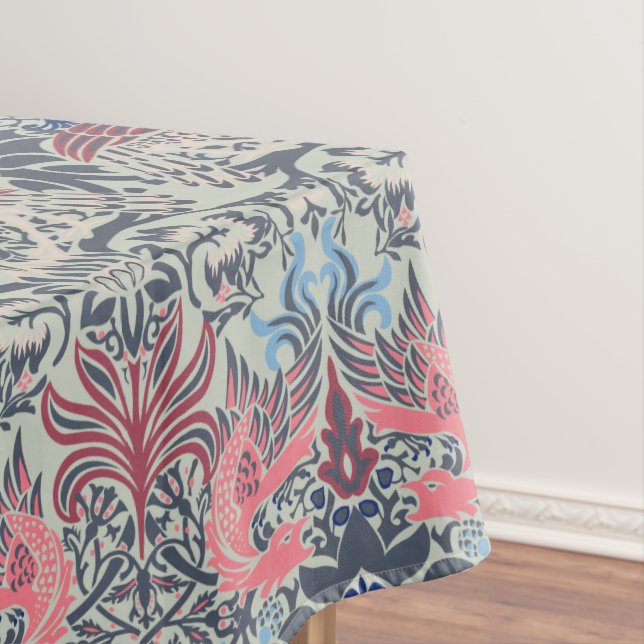 Mantel William Morris Peacock y Dragon (In Situ)