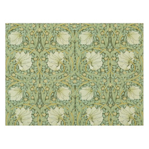 Mantel William Morris Pimpernel Floral Blue Wallpaper