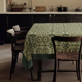 Mantel William Morris Pimpernel Patrón suave verde pastel