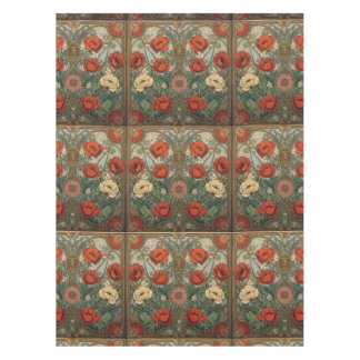 Mantel William Morris Poppies Floral Art Nouveau Pattern