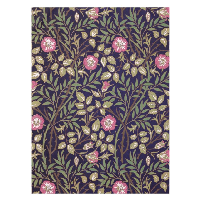 Mantel William Morris Sweet Briar Floral Art Nouveau (Anverso)