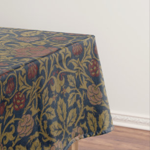 Mantel William Morris: Tablero violeta y colombiano