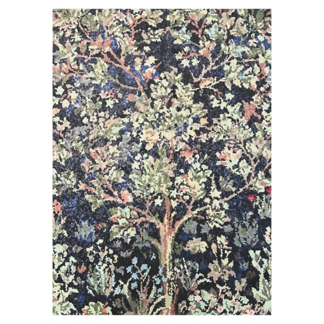 Mantel William Morris Tree of Life Tablecloth (Anverso)