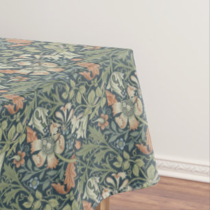 Mantel William Morris Vintage Floral Pink Green Compton