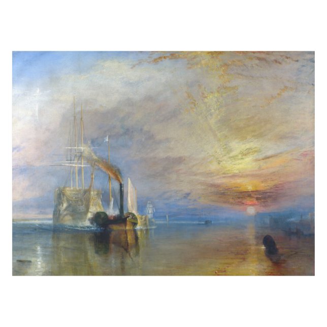 Mantel William Turner - El temerario de la lucha (Frente (Horizontal))