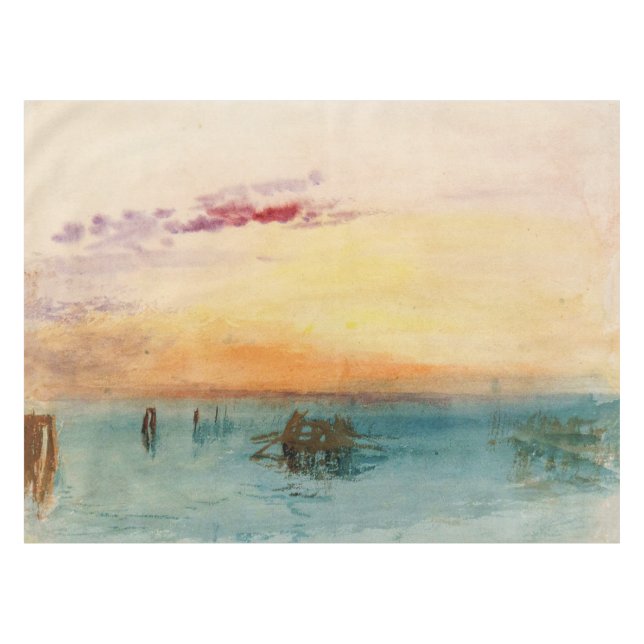 Mantel William Turner - La laguna cerca de Venecia al ata (Frente (Horizontal))