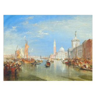 Mantel William Turner - Venecia, Dogana y San Giorgio