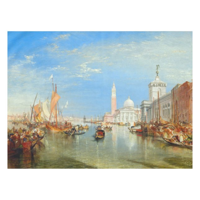Mantel William Turner - Venecia, Dogana y San Giorgio (Frente (Horizontal))