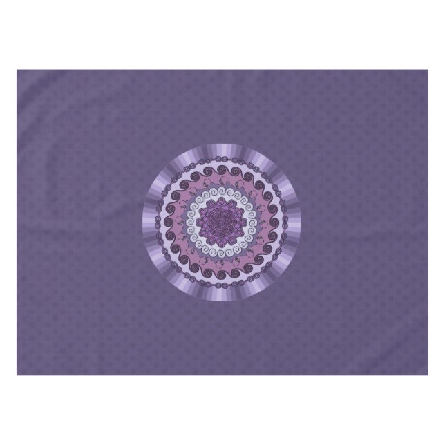 Mantel Wind Mandala Tablecloth (Frente (Horizontal))