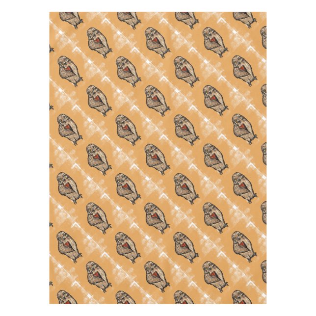 Mantel Wise Owl (Anverso)