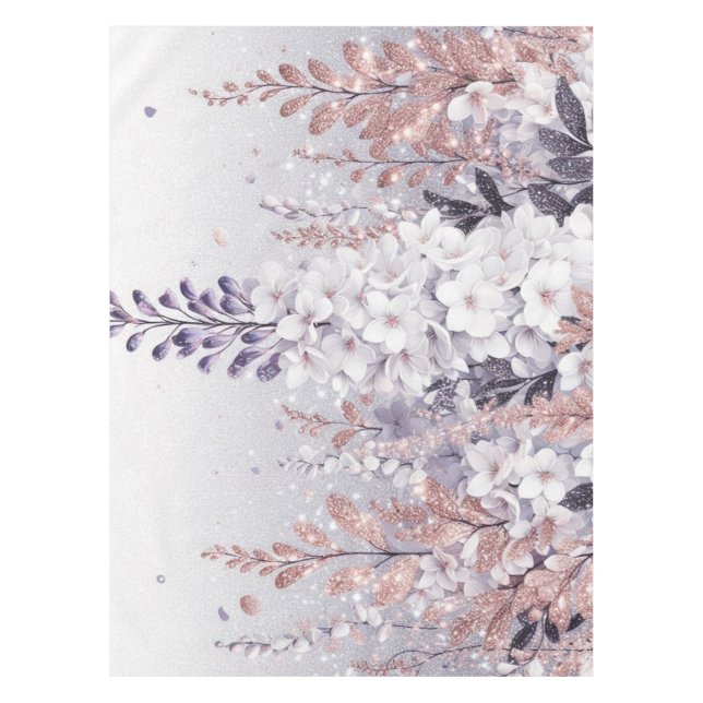 Mantel Wisteria púrpura mística deriva (Anverso)