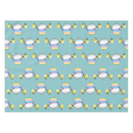 Mantel Wonderful Chicks paint a Colorful Easter egg