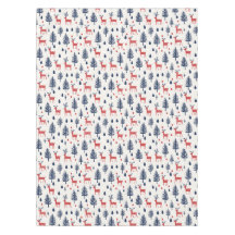 Woodland Escandinavia Red and Blue Deer