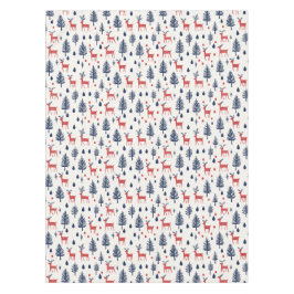 Mantel Woodland Escandinavia Red and Blue Deer