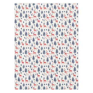 Mantel Woodland Escandinavia Red and Blue Deer