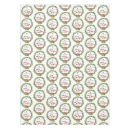 Mantel Wreath de Navidades merry y brillantes