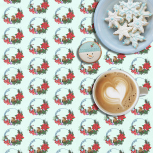 Mantel Wreath del ratón navidades