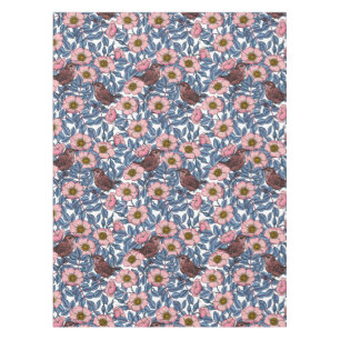 Mantel Wrens en los rosas