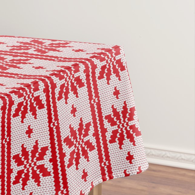 Mantel Xmas tejido sin fisuras patrón 1 + tus ideas (In Situ)