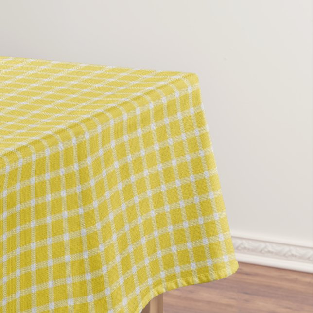 Mantel Yellow Plaid (In Situ)
