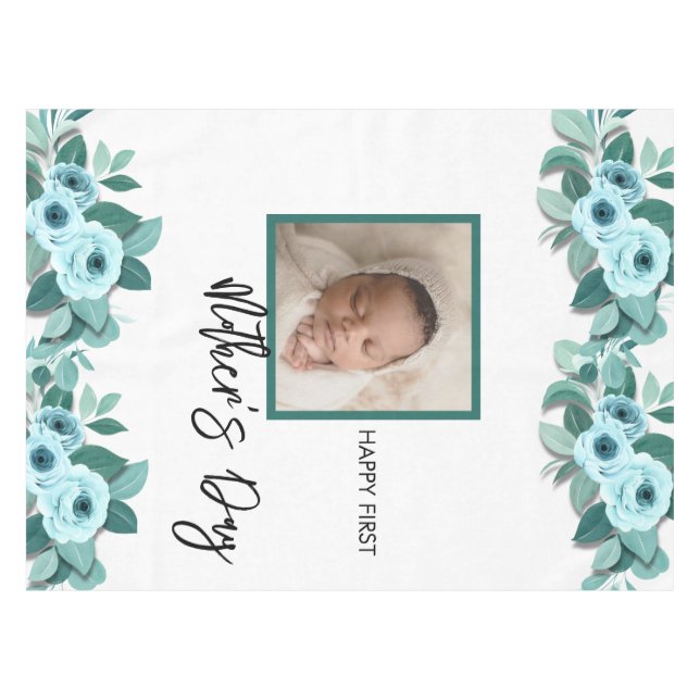 Mantel Your First Mother's Day Rose Greenery Photo (Frente (Horizontal))