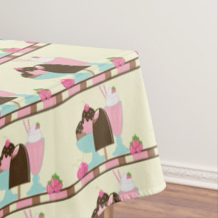 Mantel Yummy Ice Cream Postseram Pattern