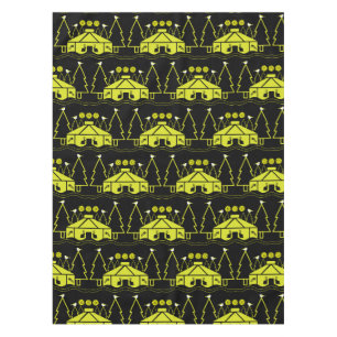 Mantel Yurta viviendo en la naturaleza