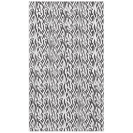 Mantel Zebra Print Black and White Party Tablecloth
