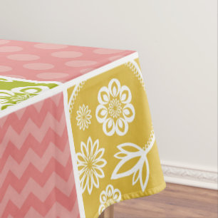 Mantel Zigzag, Chevron, Polka Dots, Gingham, Patchwork